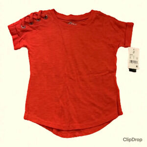 Burnt orange top 2t NWT